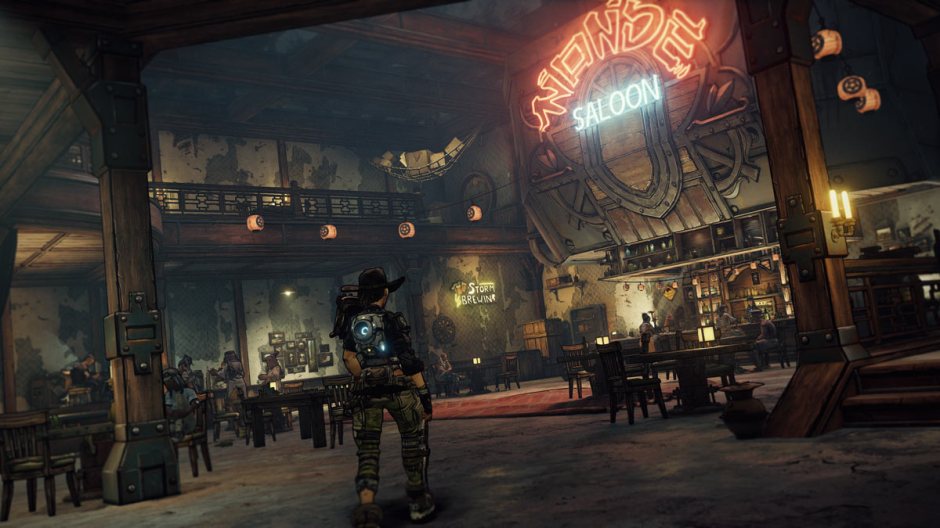Zrzut ekranu z gry Borderlands 3 Bounty Of Blood Saloon