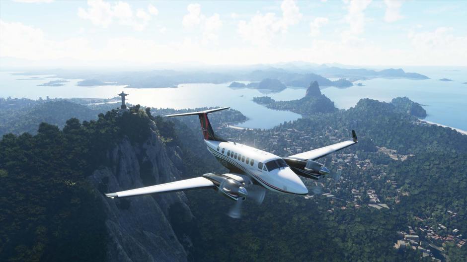 រូបថតអេក្រង់របស់ Microsoft Flight Simulator