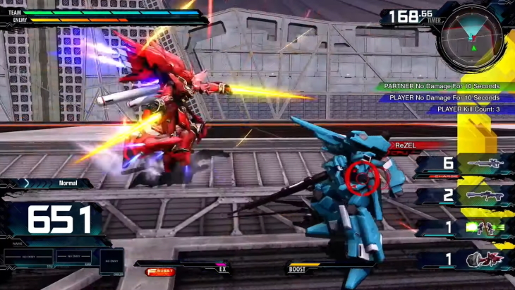 Mobile Suit Gundam Extreme vs Maxiboost 07