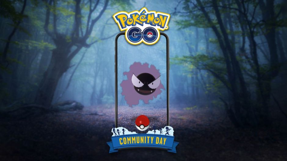 Pokémon Go Korrik Dita e Komunitetit Gastly