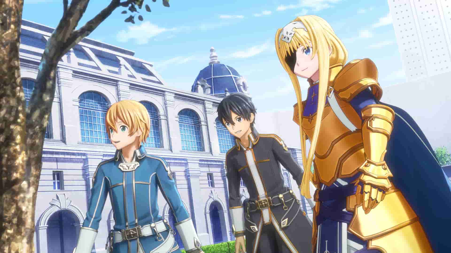 Sword Art Online Alicization Lycoris პერსონაჟები