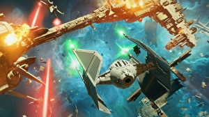 Ea fala sobre os compoñentes e opcións de personalización de Star Wars: Squadrons