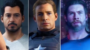 Alguén fixo un xogo Deepfake dos Vingadores con caras de actores de cine