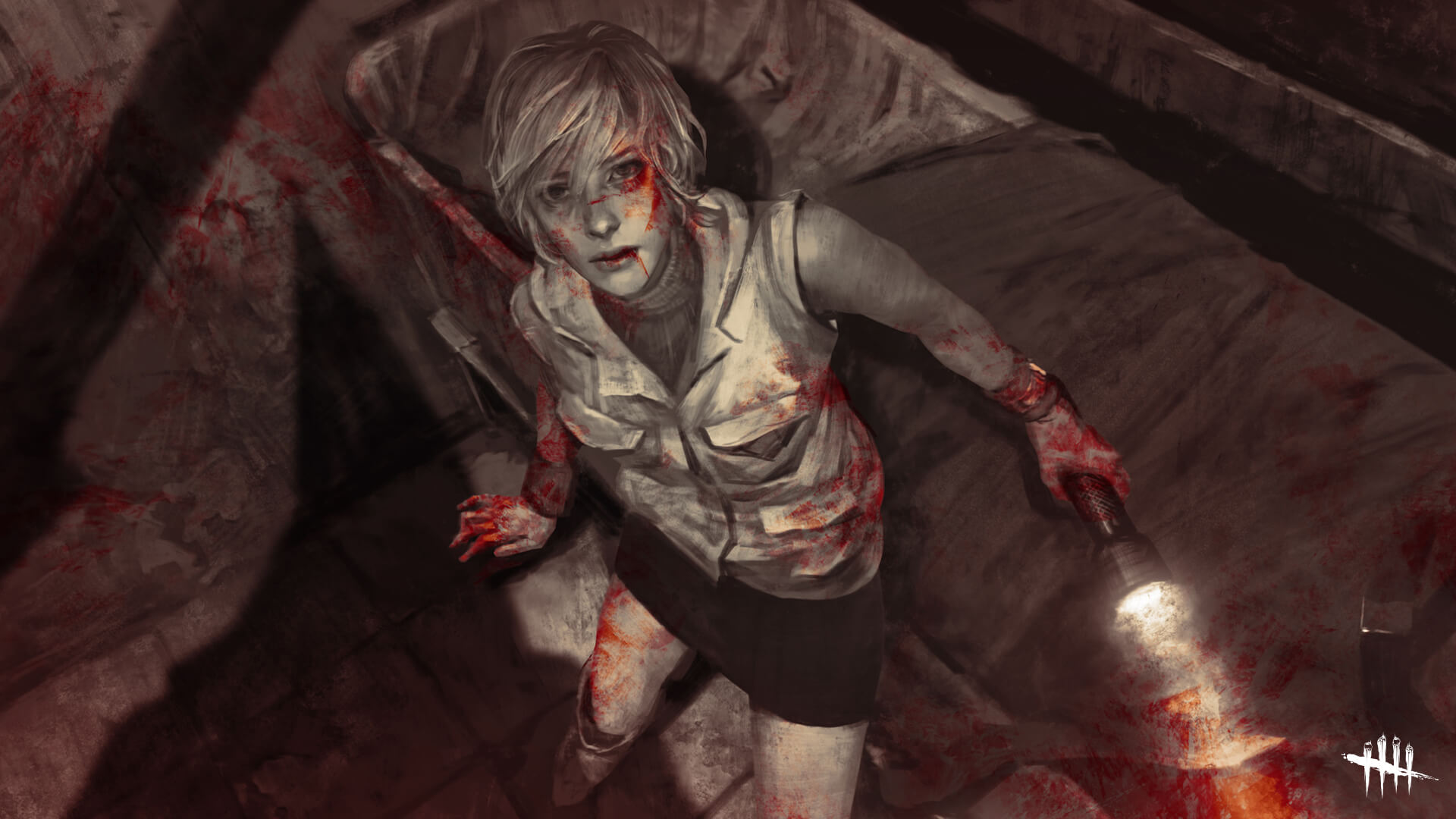 Sou entènèt jwèt Dead By Daylight Silent Hill Cheryl