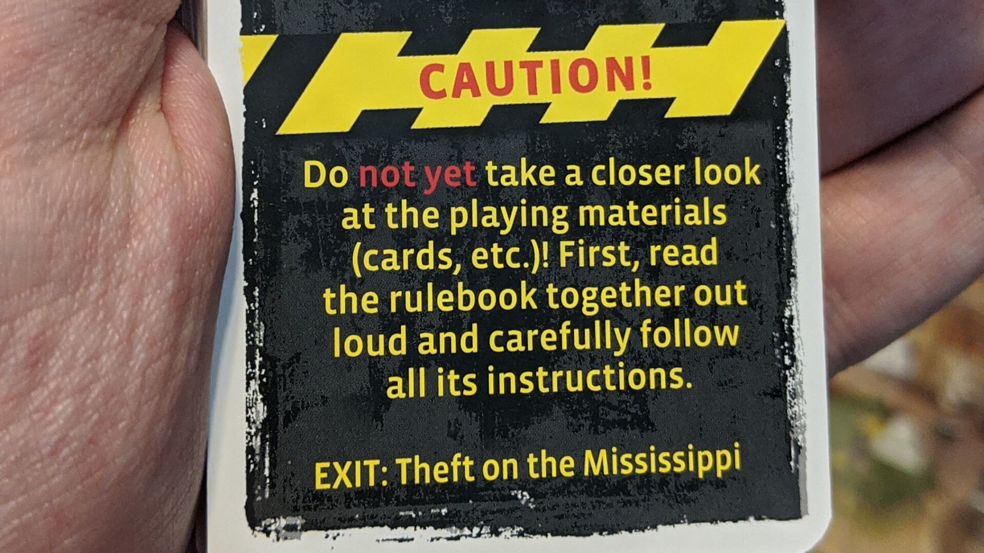 EXIT Theft on the Mississippi Secrets