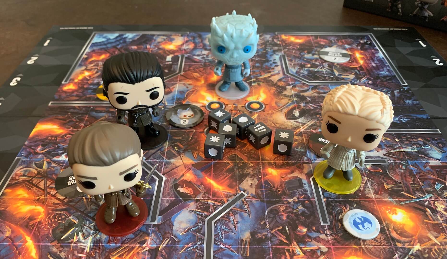 Funkoverse Game of Thrones אותיות אויף דעם ברעט