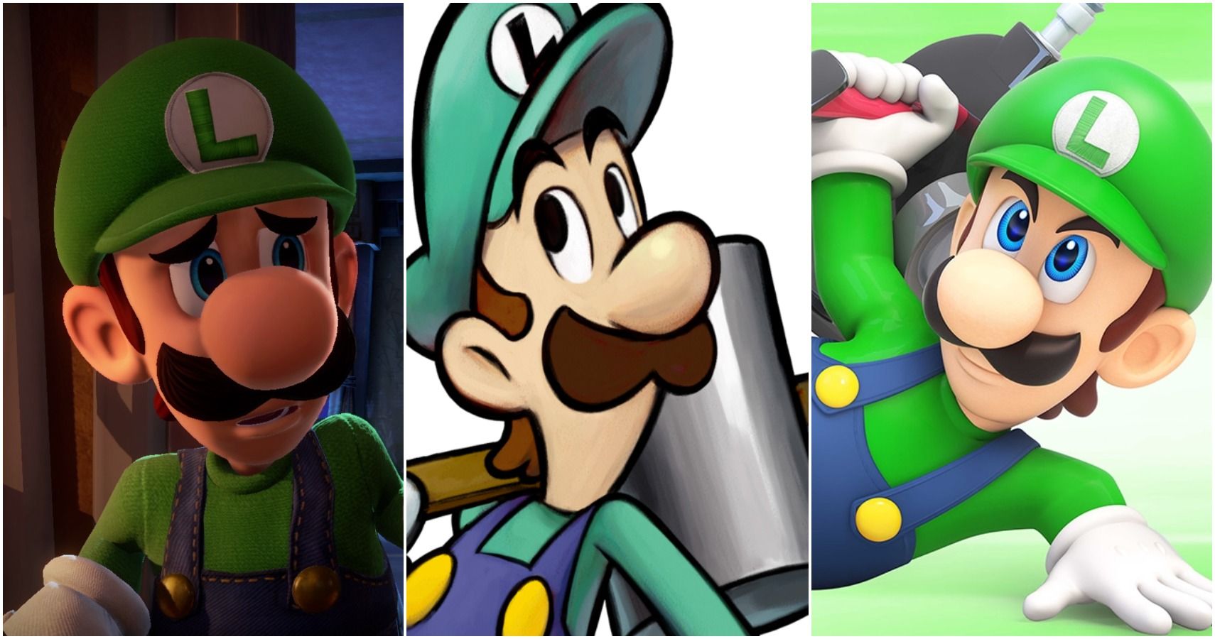 Super Mario Bros.: ហ្គេម 10 ដំបូង Luigi អាចលេងបាន។