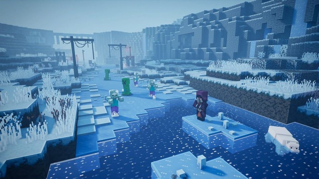 Minecraft Dungeons Creeping Winter