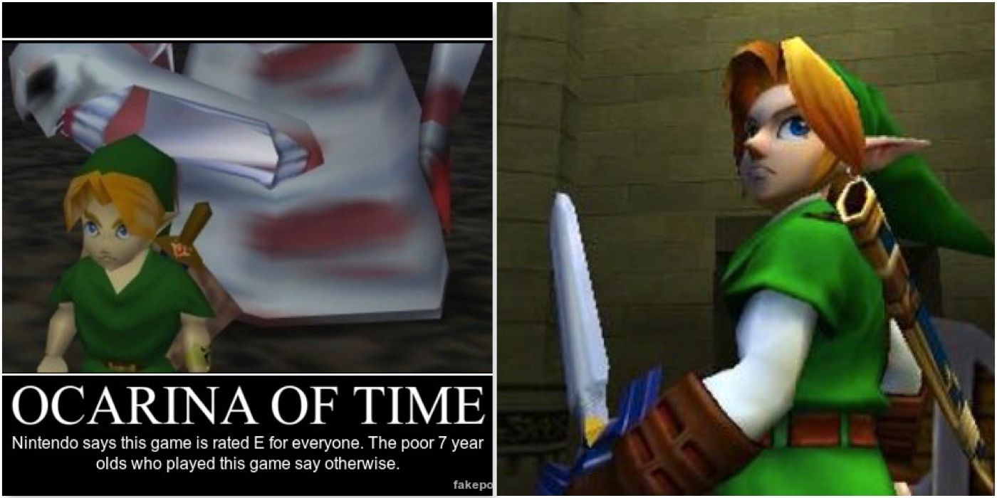 The Legend Of Zelda: ရယ်စရာကောင်းလွန်းသော Ocarina Of Time Memes 10 ခု