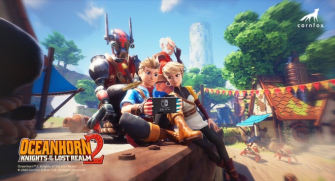 Cornfox & Bros. Offer Éischt Screenshot Of Oceanhorn 2: Knights Of The Lost Realm On Switch