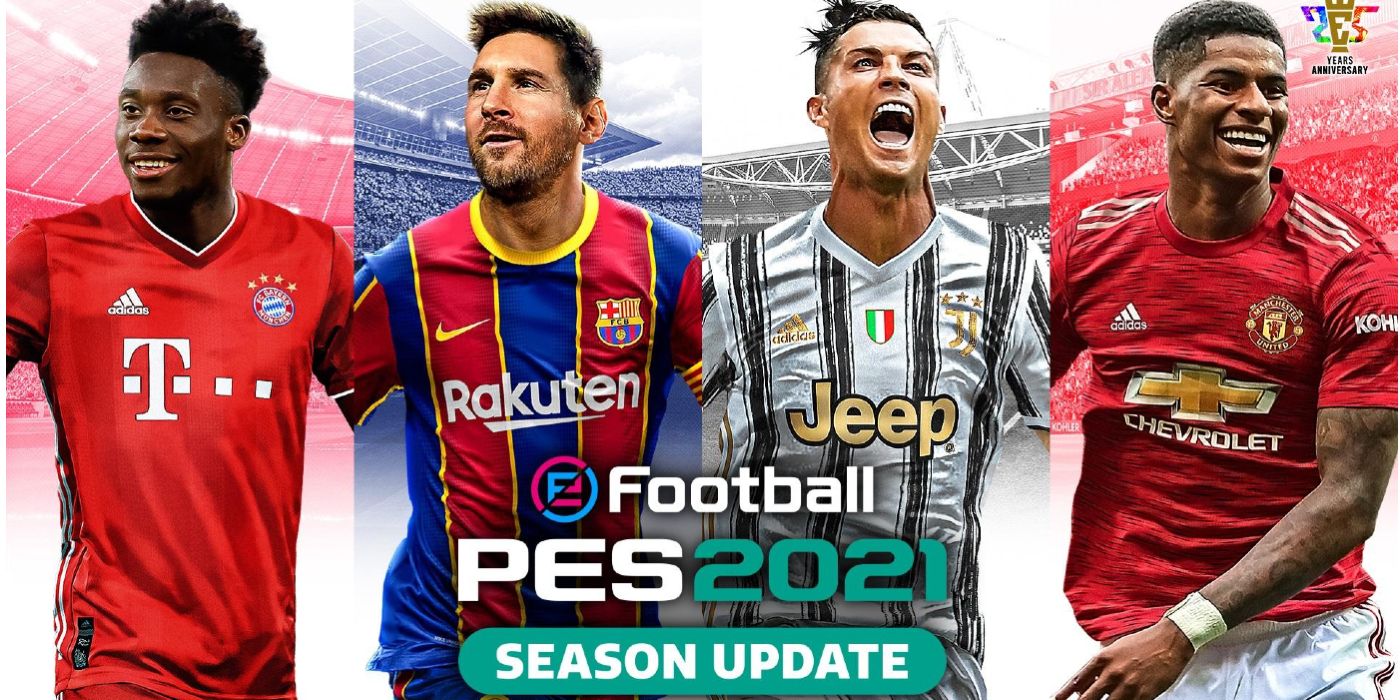 Messi a Ronaldo op Pes 2021 Cover | Spill Rant