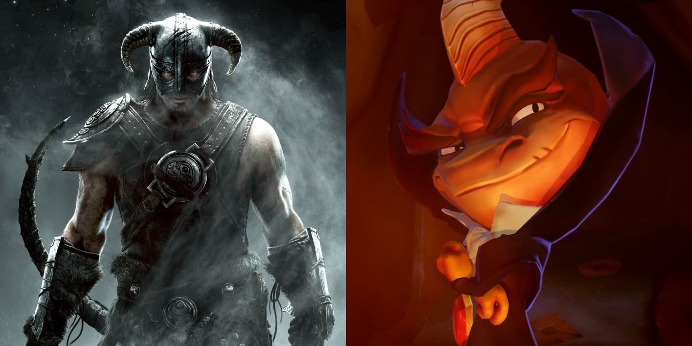 Skyrim: 5 villanos de Playstation que Dragonborn podría derrotar en una pelea (y 5 con los que perdería)