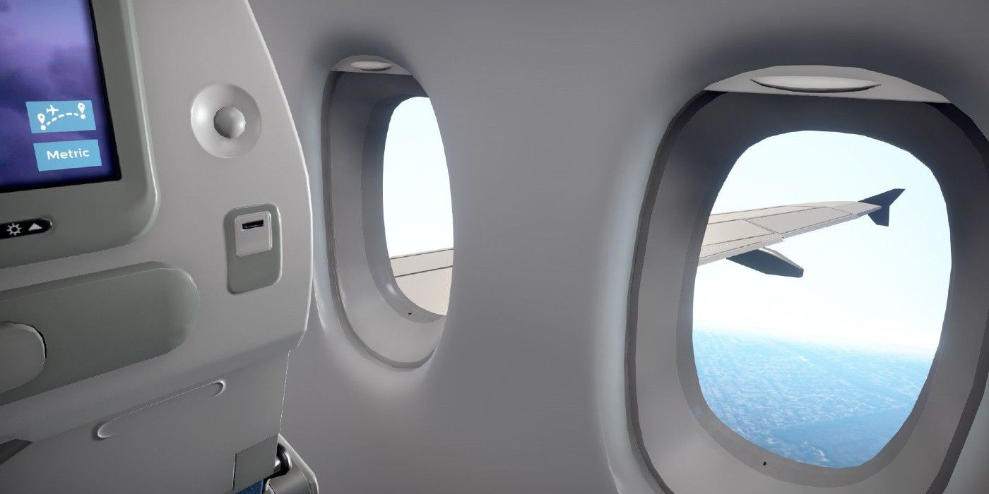 Modaliteti i aeroplanit është simulator i fluturimit ku luani një pasagjer