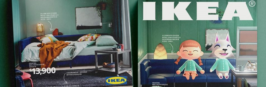 Ikea Taiwan ricrea l'offerta di un catalogu in Animal Crossing New Horizons