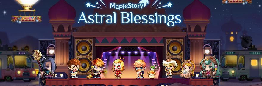 Maplestory forhåndsviser sin Astral Blessings Event, Winds Down Burning World