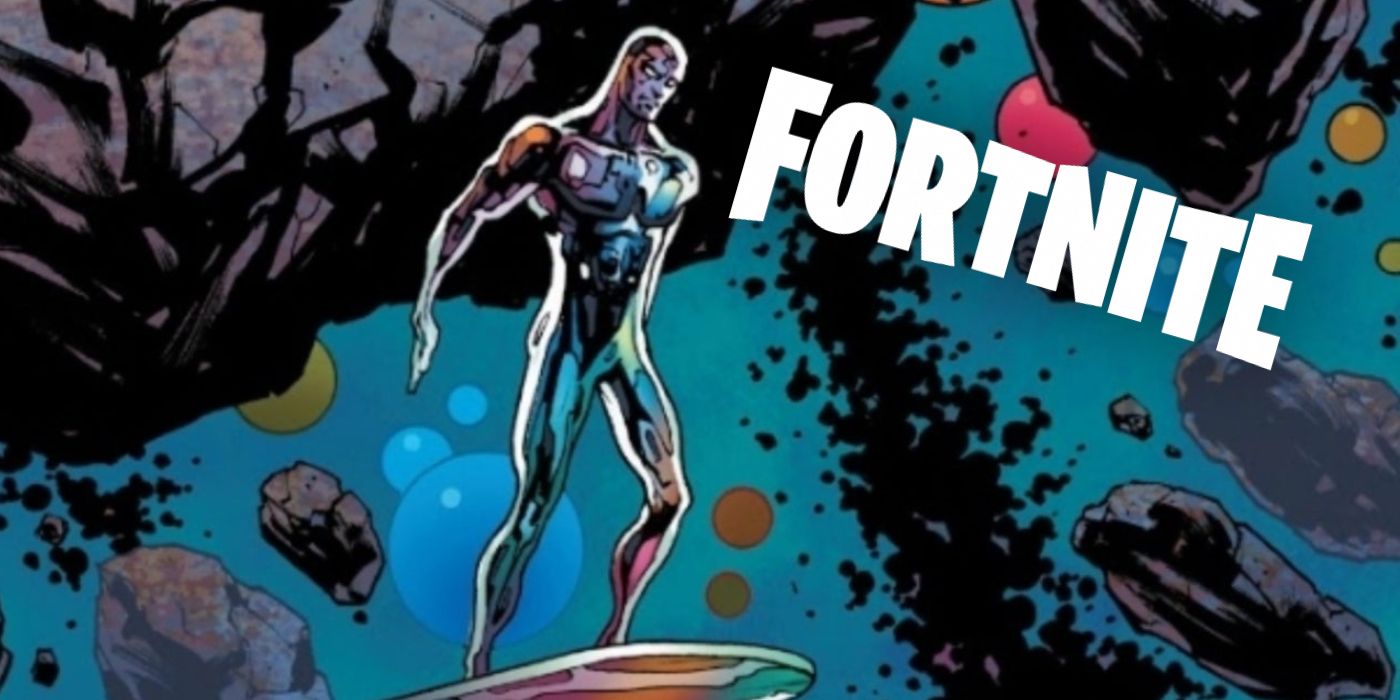 Fortnite voeg amptelik Silver Surfer Skin by | Game Rant