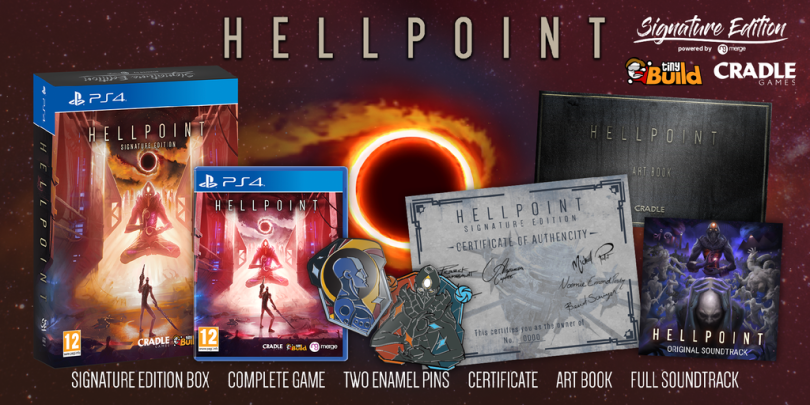 Souls Like Sci Fi Game Hellpoint está chegando ao varejo no Playstation 4 e no Nintendo Switch