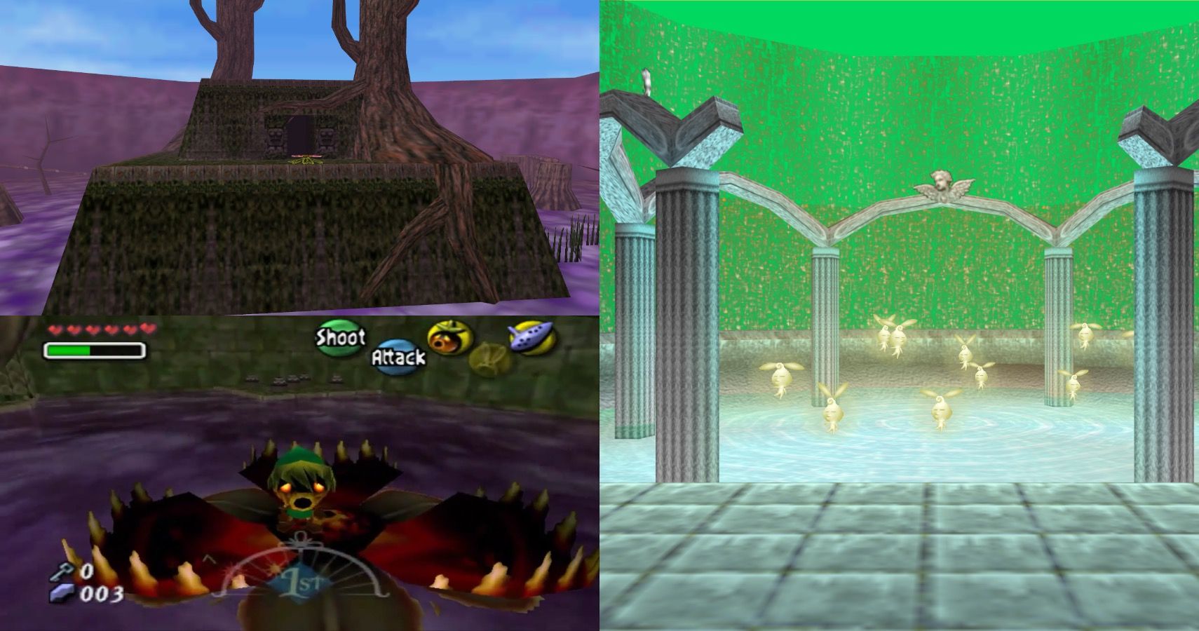 Majora's Mask: Every Stray Fairy In Woodfall Temple (& How To Get Them)
