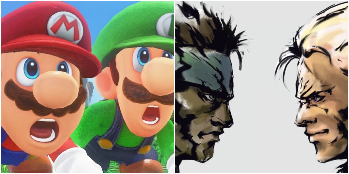 Mario & Luigi And 9 Other Siblings In Video Game | Game Rant