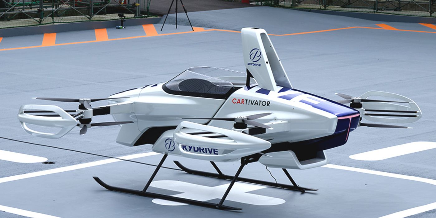 Japanese Company Successfully Tests Manned Flying Car | Game Rant