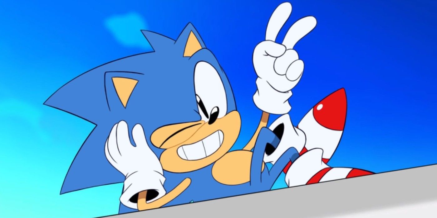 I-Sega isenayo i-Big Sonic ye-Hedgehog izibhengezo zokwabelana