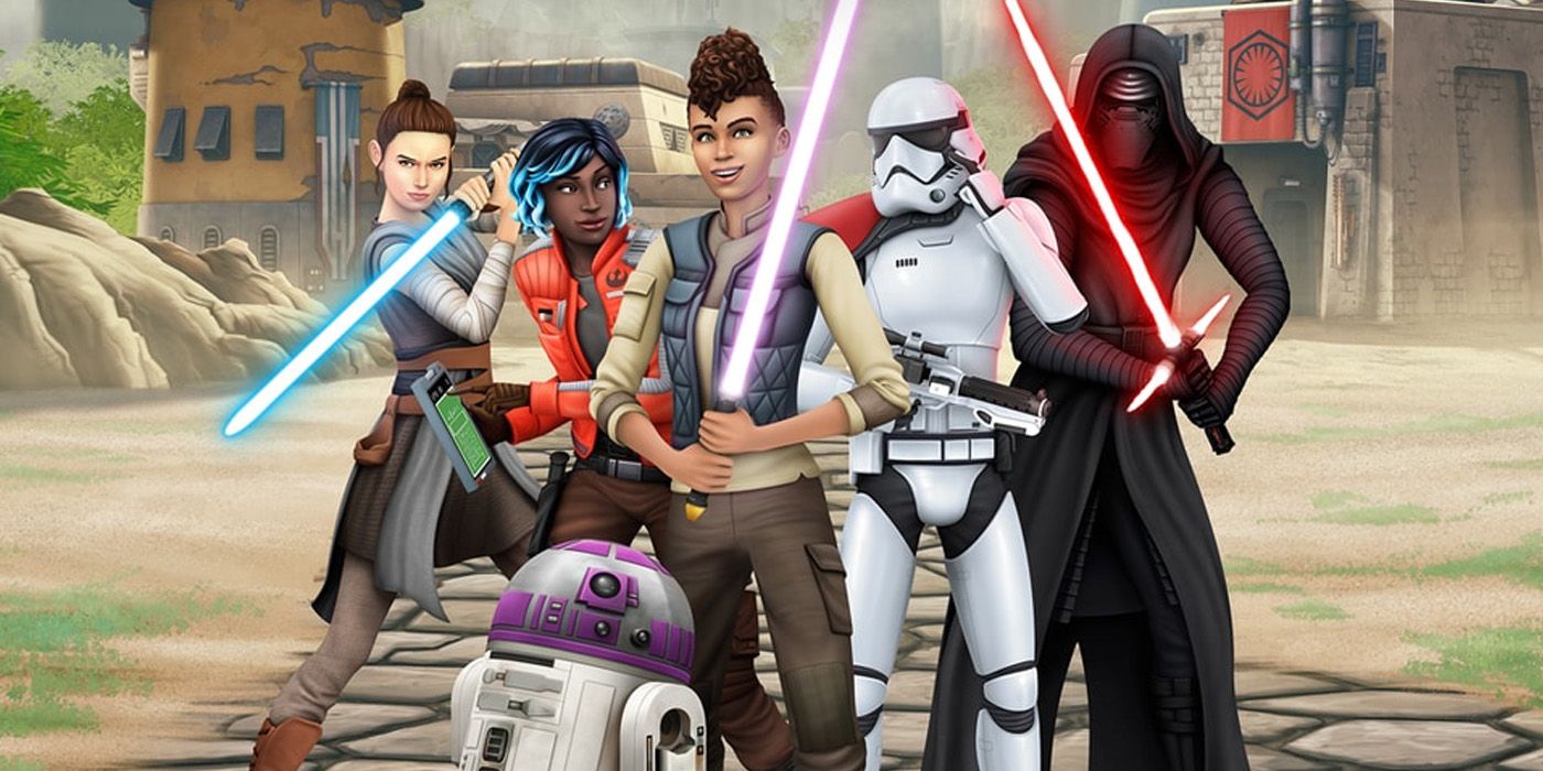 Играчите на Sims 4 не се задоволни од проширувањето на Star Wars | Игра Рант