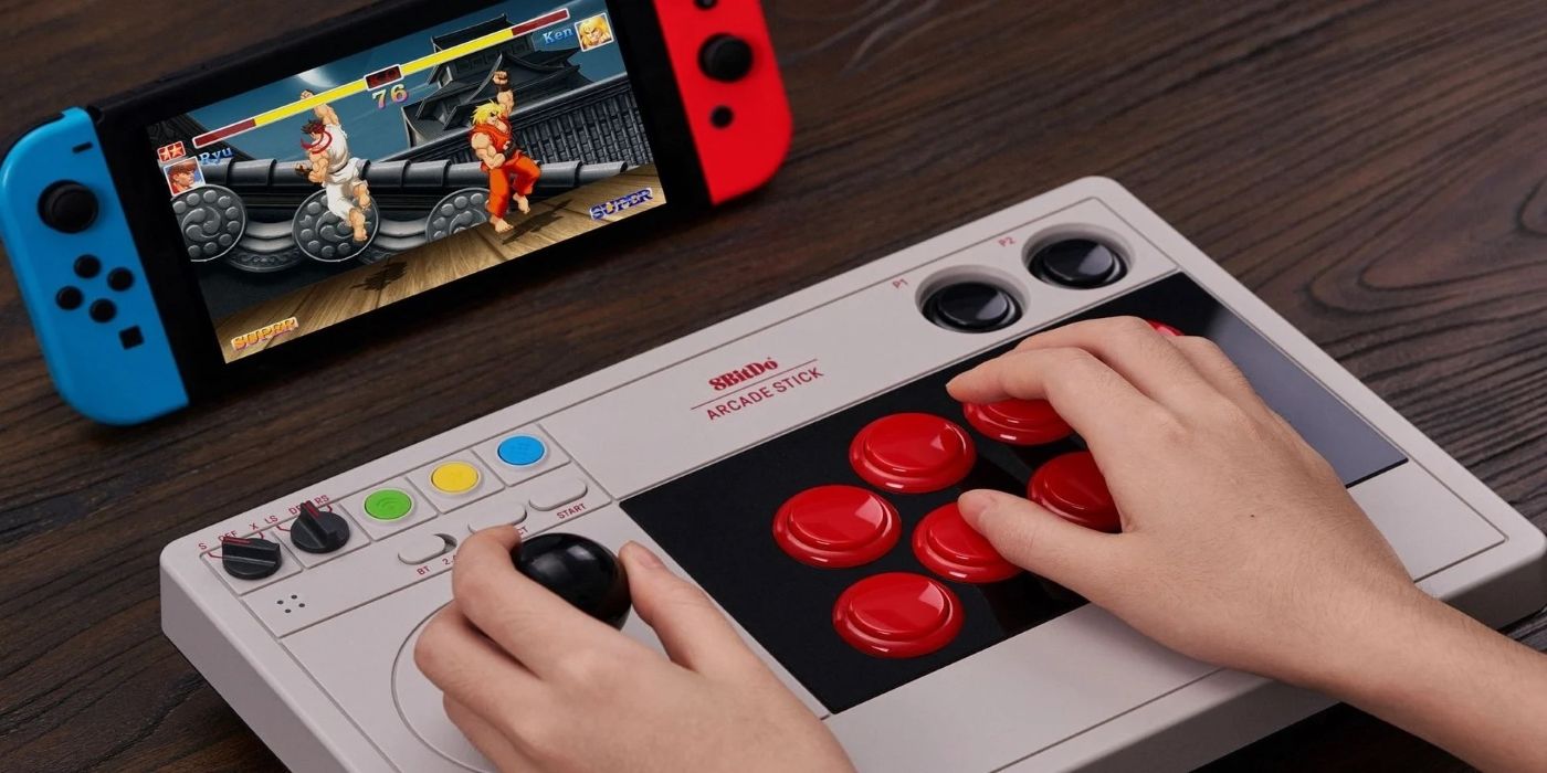 8bitdo's Customizable Arcade Stick For Nintendo Switch Is Ready For Pre Order