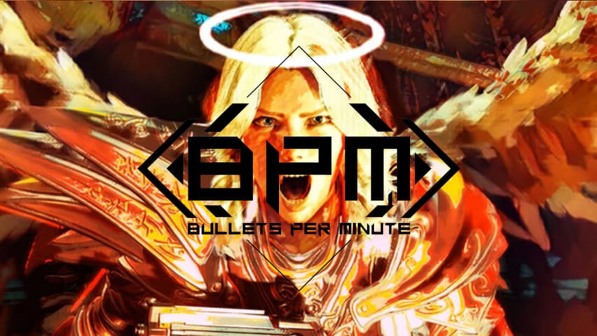 Glavni logo i umjetničko djelo za BPM: Bullets Per Minute