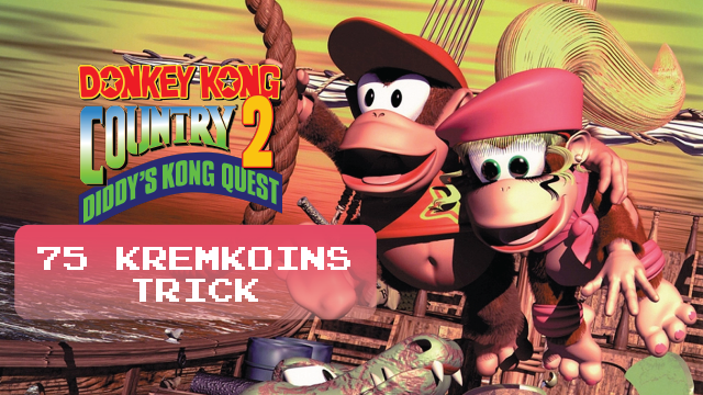 Donkey Kong Country 2 75 Kremkoins Trick Finale 01