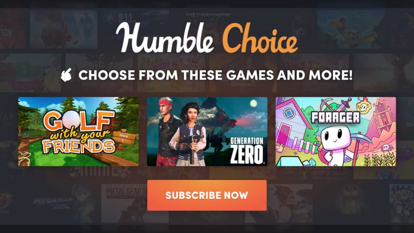 Humble Choice 2020년 XNUMX월 게임 표지