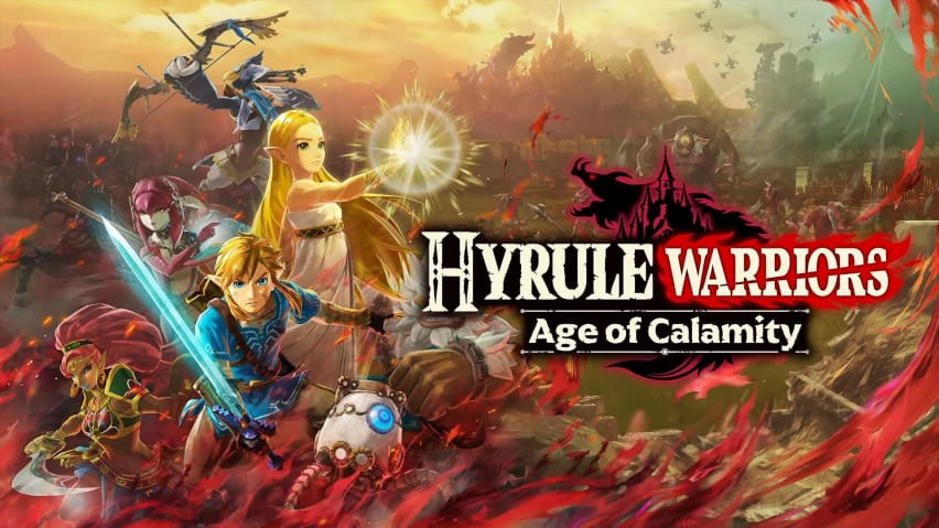 Karya seni utama untuk Hyrule Warriors: Age of Calamity