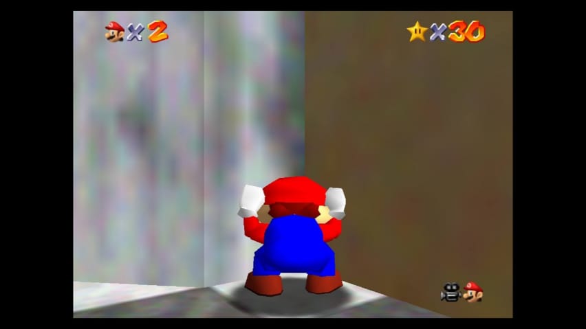 Mario elszégyellte magát