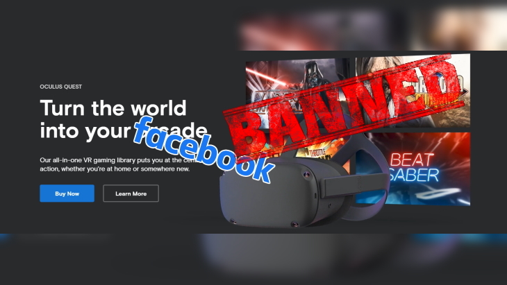 Oculus Facebook Banned