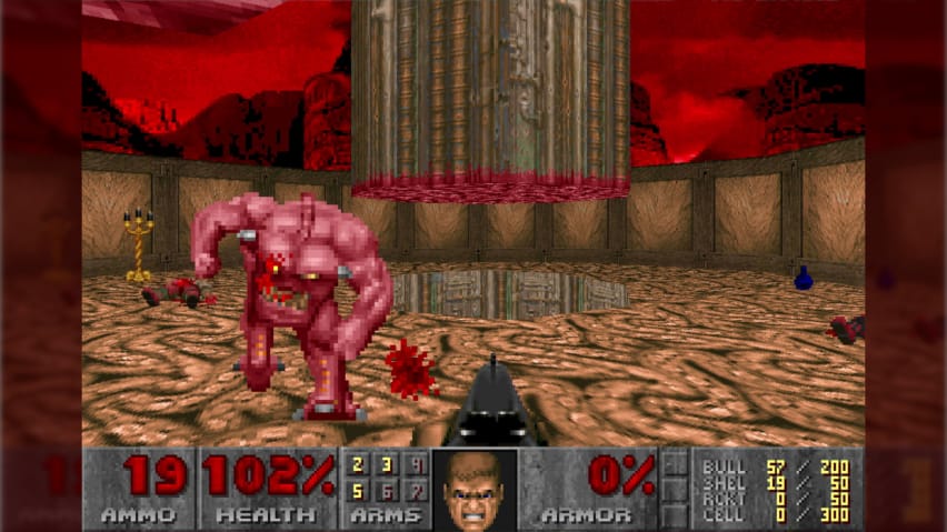 L'actualització original de Doom afegeix una pantalla ampla i un millor suport de Steam