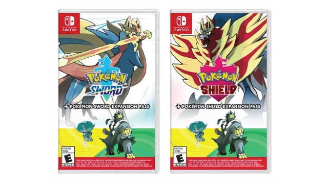 Pakiety pakietów Pokemon Sword Shield 01