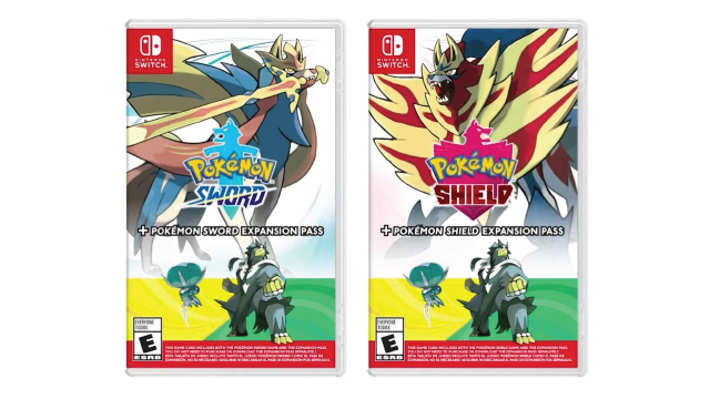 Paketat e paketave Pokemon Sword Shield 01