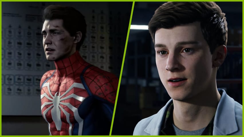 Spider-Man het Peter Parker-gesigomslag herbemeester