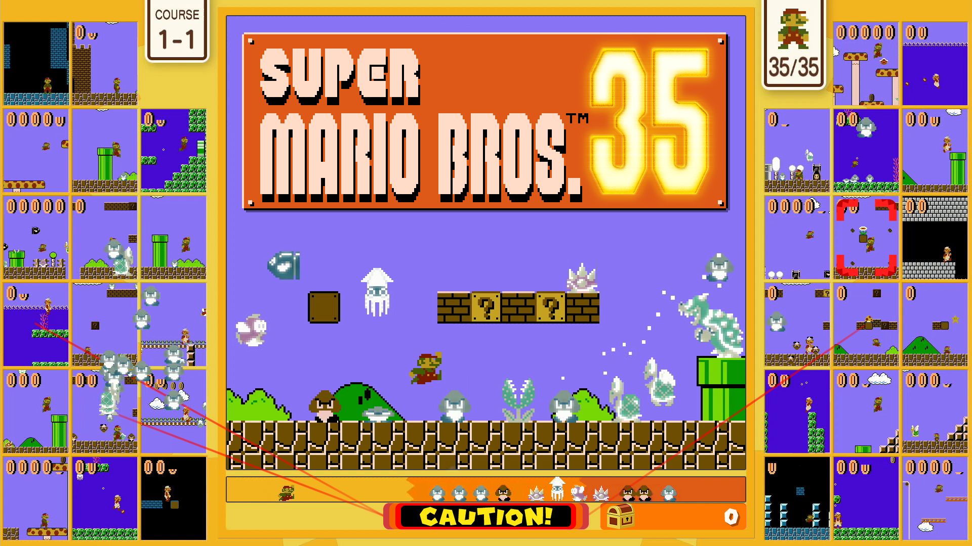 Super Mario Bros. 35 oznámeno pro Nintendo Switch online, dostupné 1. října