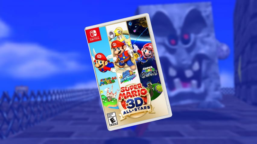 Cuberta de reposición de Super Mario 3D All-Stars