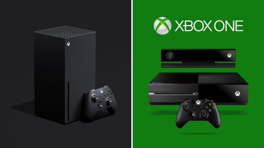 Xbox Series X og Xbox one