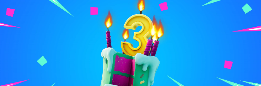Фортните рођенданска торта