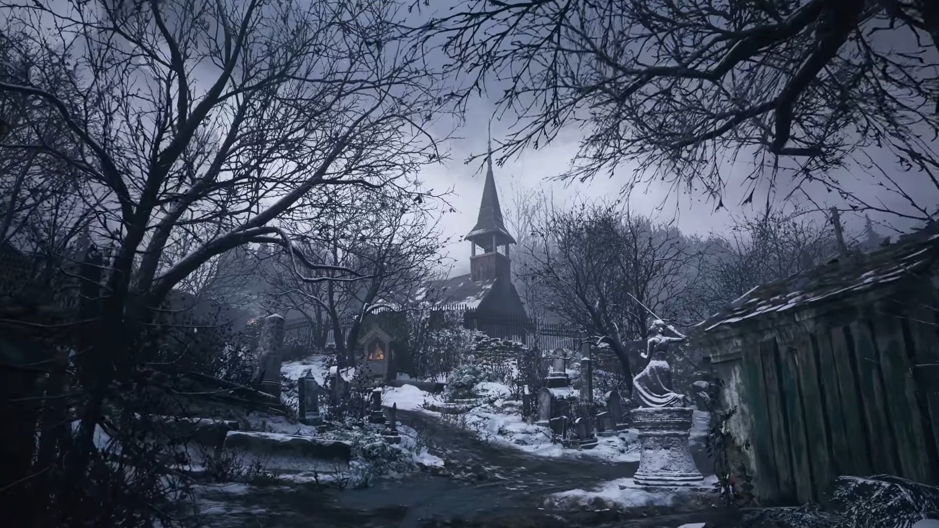 Gambar Desa Resident Evil 2
