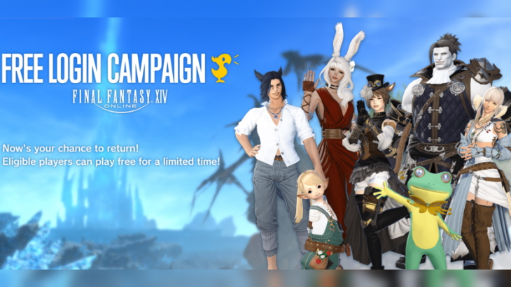 Final Fantasy XIV gratis inloggningskampanj