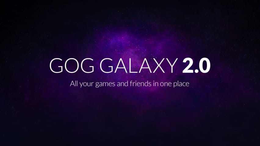 Logo utama pikeun GOG Galaxy 2.0