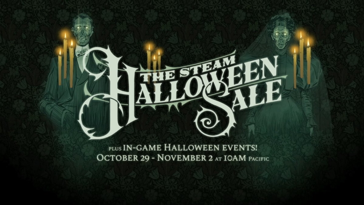 Halloweenský výprodej na Steamu 2020