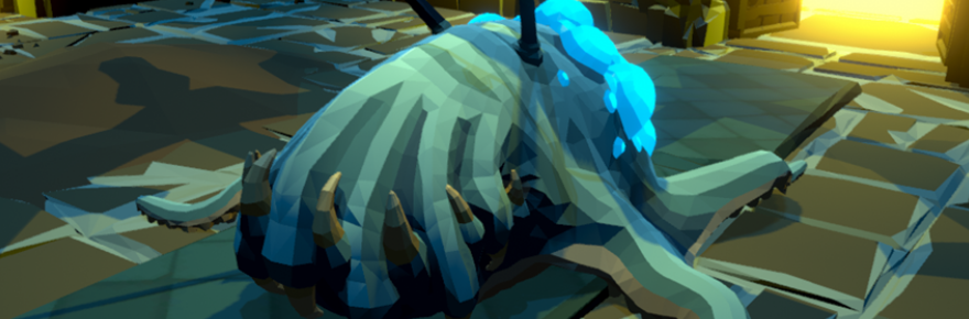 The Yellow King Low Poly Shoggoth