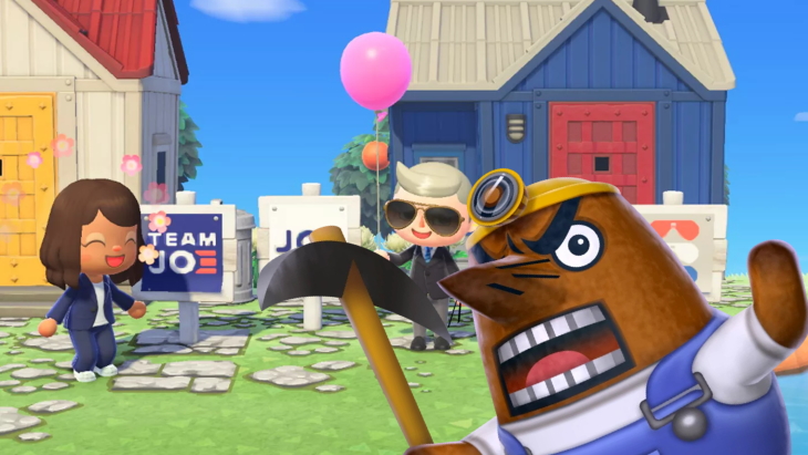Animal Crossing New Horizons Jarraibideak enpresen erakundeen politika