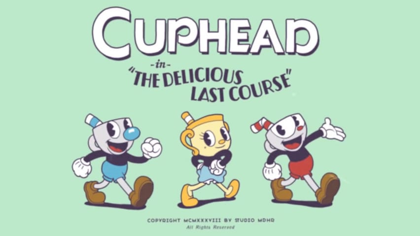 Εξώφυλλο ημερομηνίας κυκλοφορίας Cuphead: The Delicious Last Course