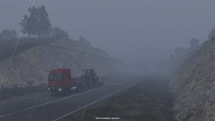 Euro Truck Simulator 2 - Iberia թողարկման ամսաթիվ Lighting cover.jpg