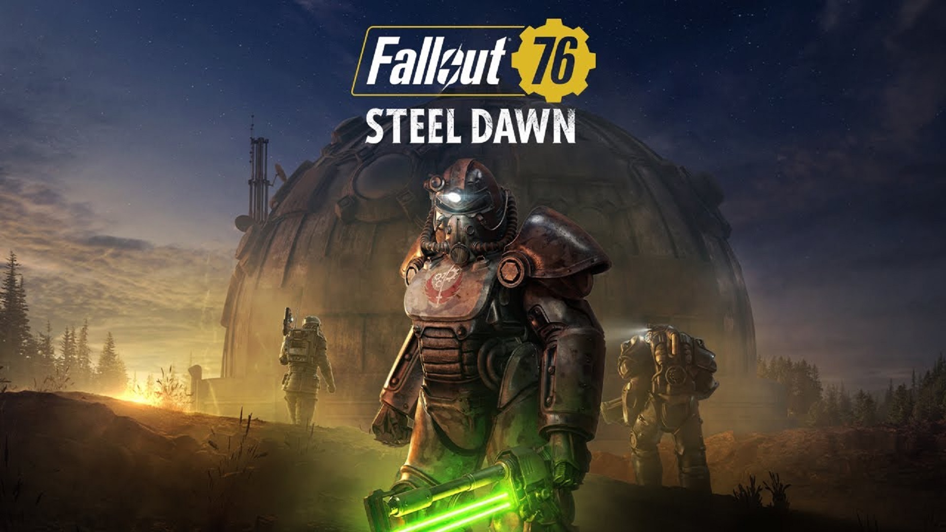 Sou entènèt jwèt Fallout 76 Steel Dawn